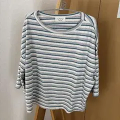 SeaRoomlynn ボーダーカットソー 五分袖