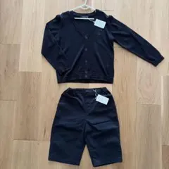 新品未使用　コムサイズム　カーディガン 半ズボン　セット　130