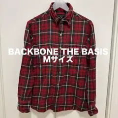 BACKBONE THE BASIS チェック柄 ウエスタンシャツ 赤 Mサイズのサムネイル