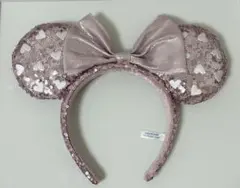 ディズニー ハート型スパンコールカチューシャ