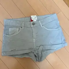 新品未使用　送料無料　タグ付き　H&Mデニムショートパンツ