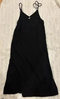月末セール！ブラック キャミワンピース Mサイズ♡