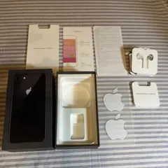 iPhone8 256G ブラック　空き箱　ステッカー付き