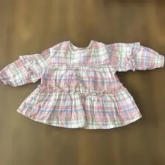 BREEZEチェックブラウス