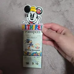 レア物東京ディズニーランド ミニーマウス パスポートケース