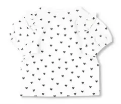 新品未開封品 ブランシェス プチプラ ハート柄 半袖Tシャツ サイズ140のサムネイル
