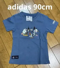 adidas Disney コラボ Tシャツ キャンプ ネイビー 90cmのサムネイル
