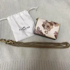 coach 小銭とカード入れ　ミニお財布