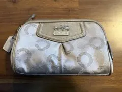 【美品】COACH コーチ マディソン オプアート ポーチ