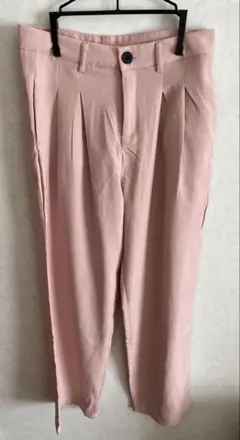 ピンク カジュアルパンツ