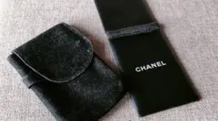 CHANEL 鏡付き油取り紙ケース