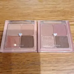 rom&nd アイシャドウパレット 2個セット