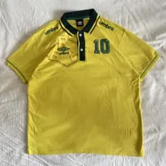 UMBRO アンブロ ポロシャツ ゲームシャツ イエロー グリーン サッカー