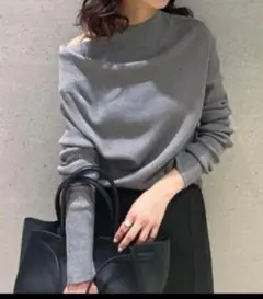Mila Owen オフショルラメニット Mila Owen オフショルラメニット 0 - メルカリ