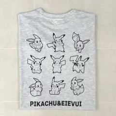 ポケモン　イーブイ　ピカチュウ　9連　半袖　Tシャツ　ドン・キホーテ限定　L