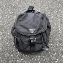 プラダ リュック バックパック ミニ 三角ロゴプレート ナイロン レザー