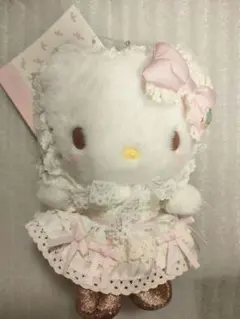 【完売品 ハローキティ】マスコットホルダー（フォレストレース）