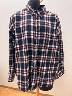 K04-025 LEGEND チェック柄ネルシャツ 4L