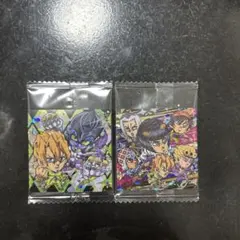 ジョジョの奇妙な冒険 黄金の風　護衛チーム＋フーゴ　シール　ウエハース