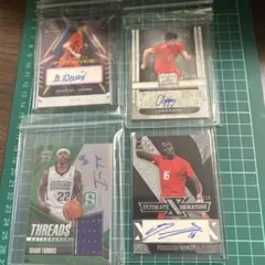 NBA・サッカー選手サインカードセット　アイザイアトーマスなど