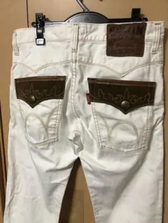 EDWIN EXCLUSIVE VINTAGEホワイト ストレートデニム32