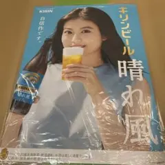 東海限定非売品】広瀬すず サントリー プレミアムモルツ B2ポスター