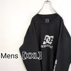 H99【US輸入】DC　ロンT【メンズXXL】ブラック