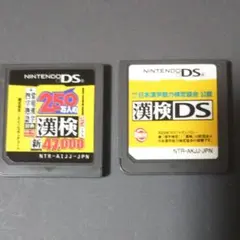 DSソフト 250万人の漢検&漢検DS