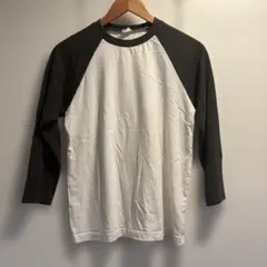devirock ラグランTシャツ 160 スミクロ　7分丈