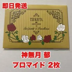 ツキウタ ブロマイドコレクション 神無月 郁 L判ブロマイド 2枚 台紙付き
