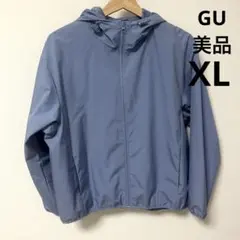 【美品】ジーユー GU ウインドブレーカー マウンテンパーカ レディース XL