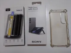 Sony Xperia 1ⅶ 純正ケース（画面保護フィルム+クリアケースセット)のサムネイル