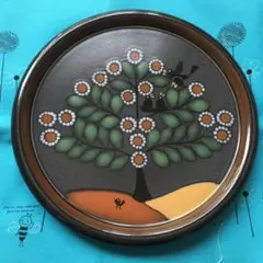 ヴィンテージ　西ドイツ　kmk 飾り皿