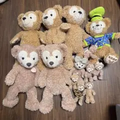 ダッフィー シェリーメイ　ぬいぐるみ 13体　まとめ売り