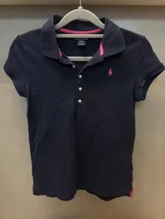 POLO RALPH LAUREN ポロシャツ ネイビー L (12-14)