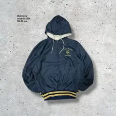 90s古着USA製Hollowayホロウェイフード付きナイロンパーカーM