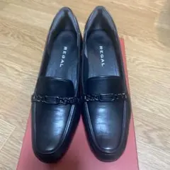 REGAL ブラック ローファー 22.5cm
