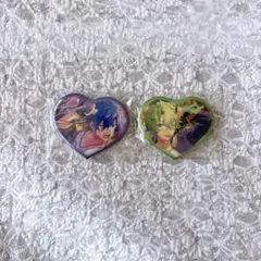 Eve￤ハートカンバッジせっと