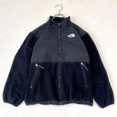 ノースフェイス デナリジャケット 古着 ポーラテック フリース ブラック