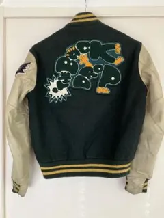 バックドロップヒューイットスタジャン　となりのトトロ　サイズL 値下げ希望あり 2026年最新】バックドロップ スタジャンの人気アイテム - メルカリ