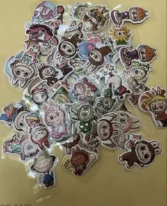 ラブブ　ぷっくりステッカー