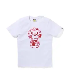 A BATHING APE BABY MILO Tシャツ ピンクカモのサムネイル