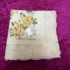 《未使用品》ローラアシュレイ★ハンカチ レースのサムネイル