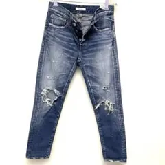 moussyダメージデニム