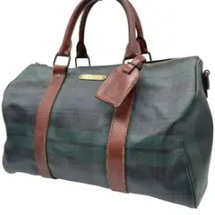 ポロ ラルフローレン ブラックウォッチ ハンドバッグ ボストンバッグ