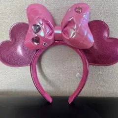 ディズニー　ミニーのファンダーランドカチューシャ　ミニパル　パルパルーザ　ピンク