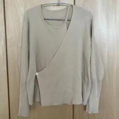 Dazy カーディガン ニット 長袖 イエロー