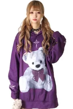 TRAVAS TOKYO RIBBON BEAR プルオーバーパーカーのサムネイル