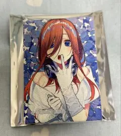 五等分の花嫁　GOTO AKIBA トレーディングミニキャンバス　三玖