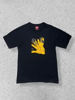 HIDE AND SEEK ハイドアンドシーク プリント Tシャツ 黒 日本製のサムネイル